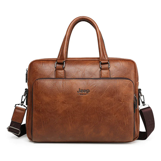 High-Quality Men's Briefcase with Large Capacity